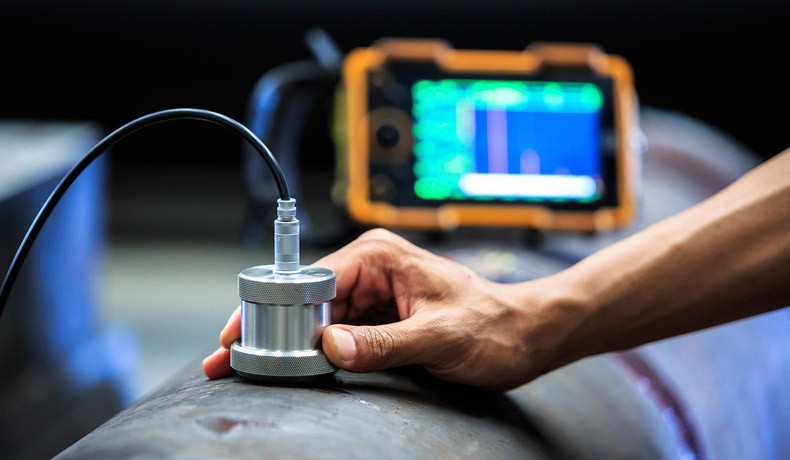 Inspección por ultrasonido industrial