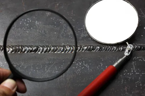 Inspección visual de soldadura
